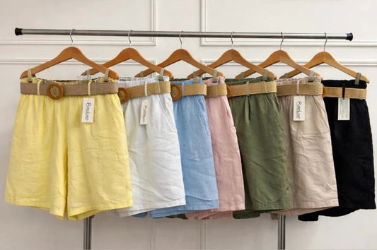 Women's Eden Linen Shorts One Size fits 8–16 uk