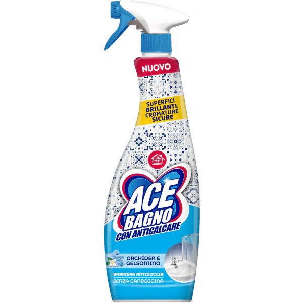 ACE DEGREASER ANTISCALE BATHROOM ORCHID SPRAY 600 ML