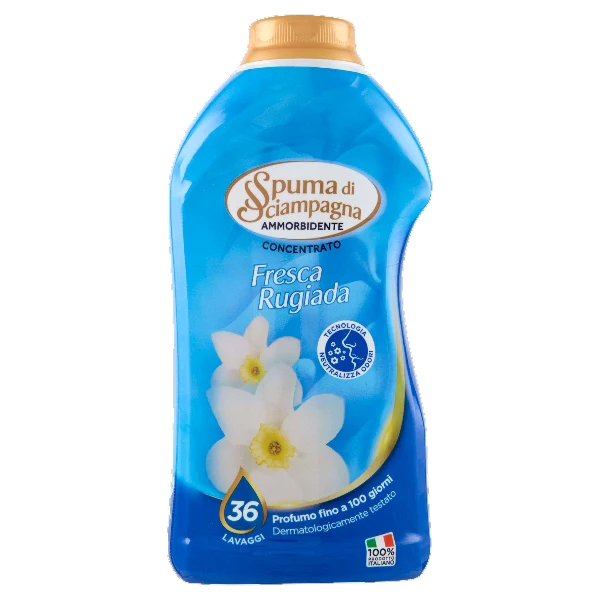SPUMA DI SCIAMPAGNA SOFTENER CONCENTRATED BLUE FRESCA RUGIADA 36 WASHES 720 ML