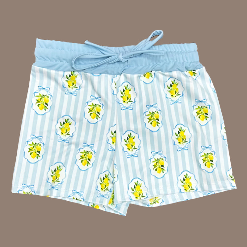 Boys Swimming shorts Lemons
