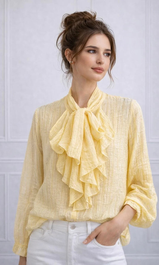 Women's Gabriella Pussy Bow Blouse