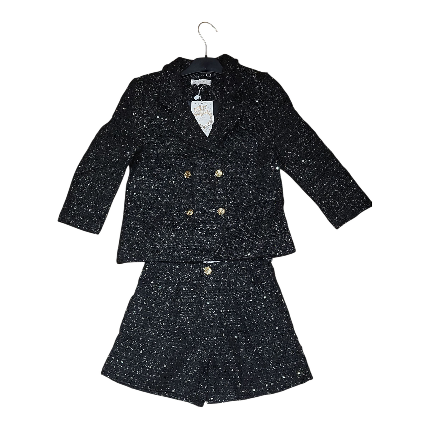 Girls blazer and shorts set
