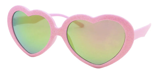 Girls Charlio Heart Shape Sunglasses- UV400 Protection- Various Colours