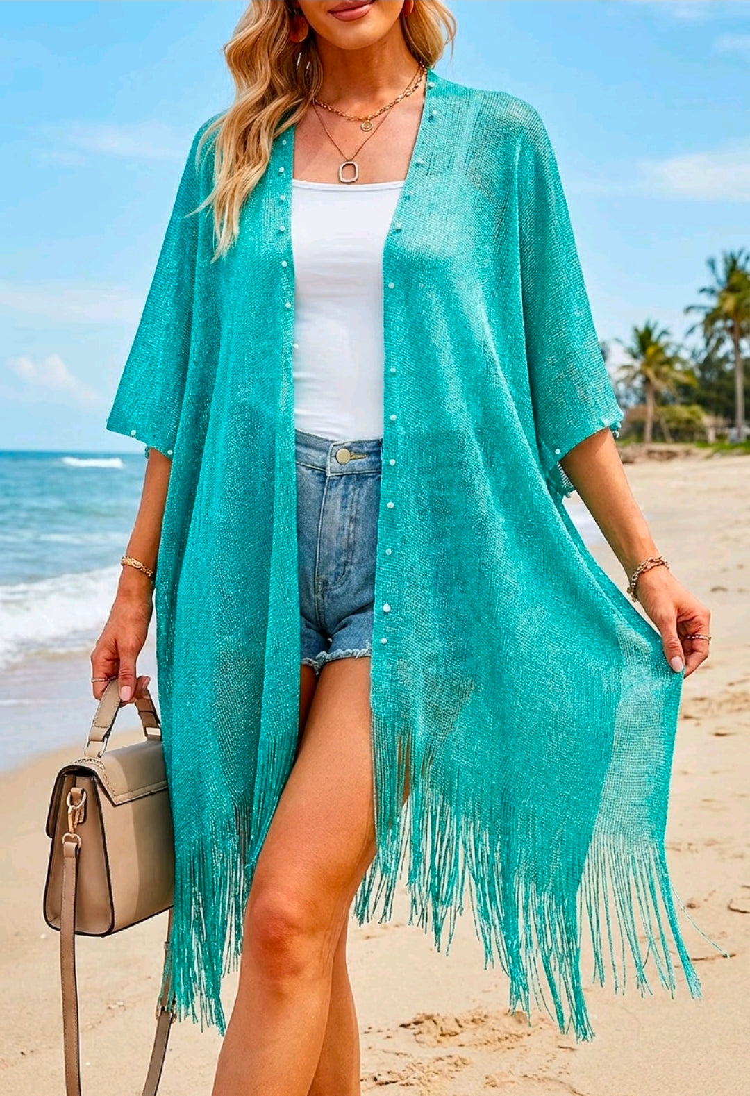 Women's Beach Kaftans Also They Can Tie Up