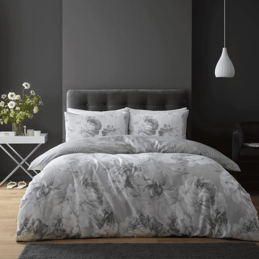 Skylar Rose Printed Double Duvet Bedding Set