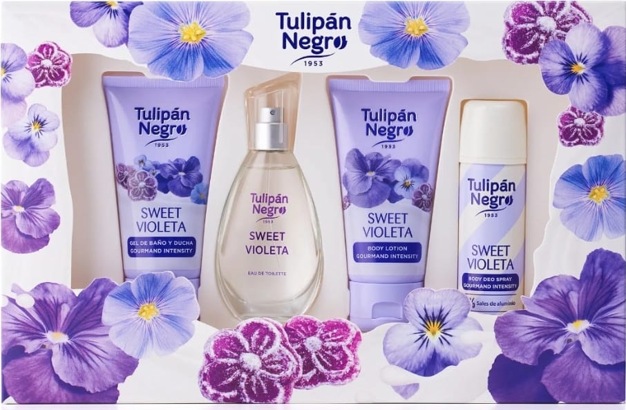 Tulipan Negro Sweet Violeta Gift Set