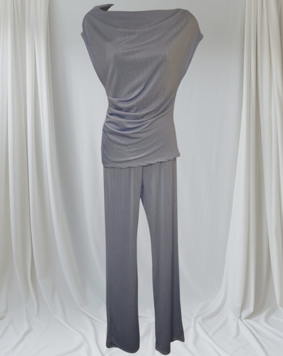 Women's Gathered Top and Trouser Lounge Wear.