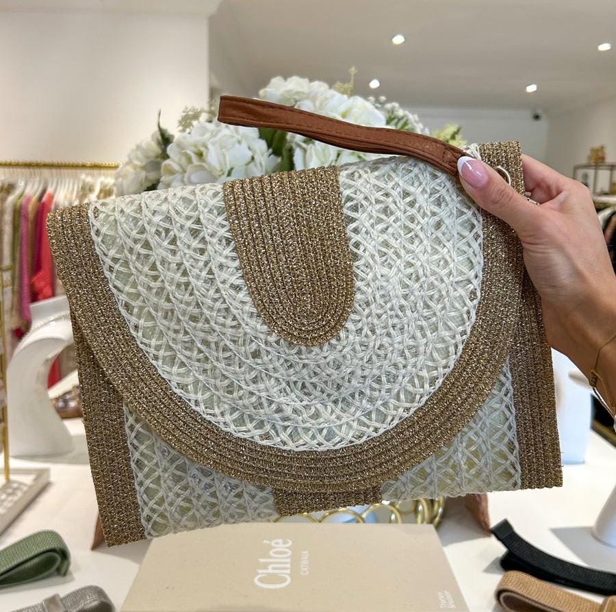 Women's Clutch Bag With Detail