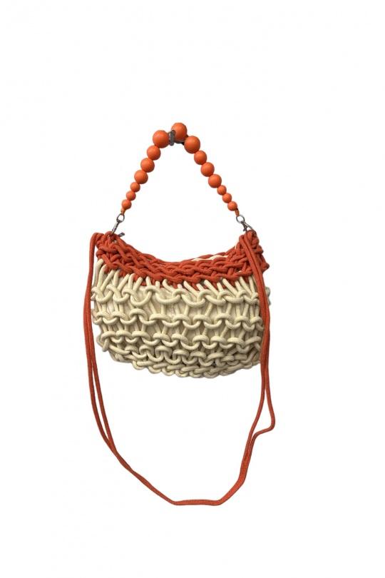 Women's Bead Strap Loop Bag