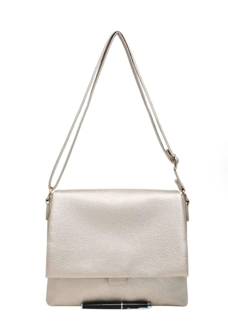 Women's Soft Faux Leather Square Crossover Bag
