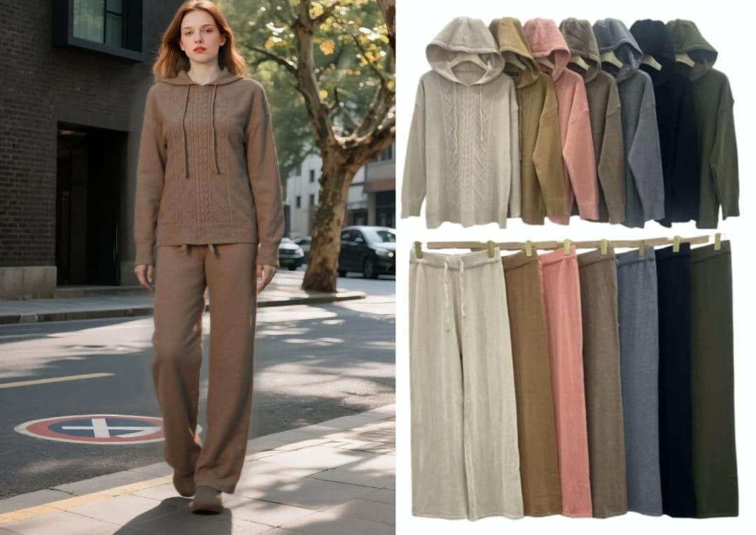 Women's Soft Lounge Wear With hood