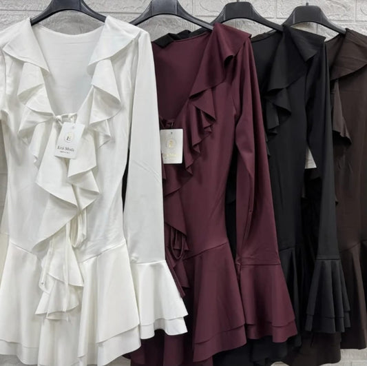 Women's Filly Playsuit With Tie Up Front