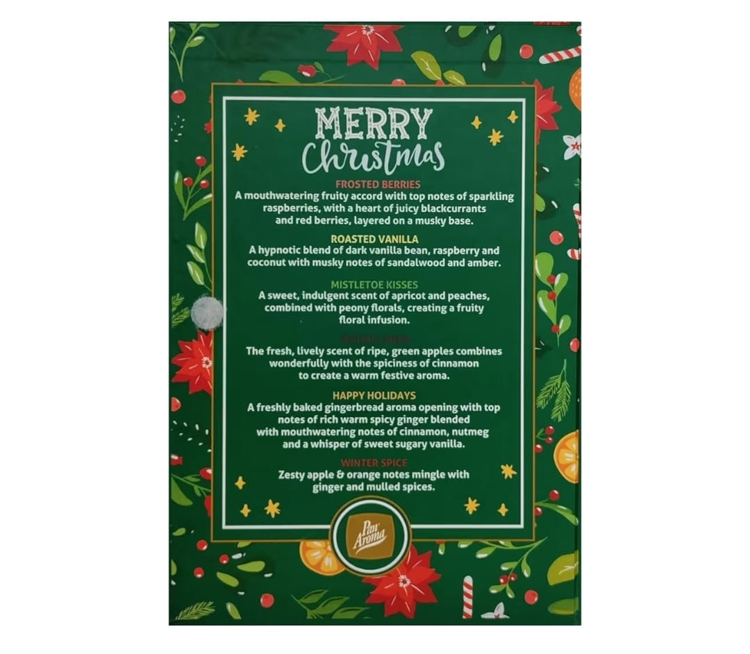 Christmas Aroma 12 Days Of Christmas Wax Melt Calendar
