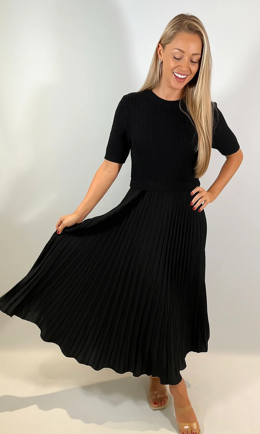 Women's Libby Satin Bottom Dress