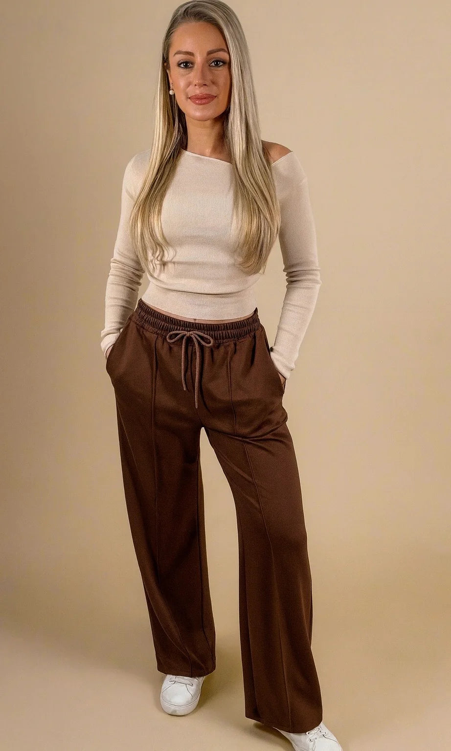 Women's Zara Scuba Feel Elasticated Trouser