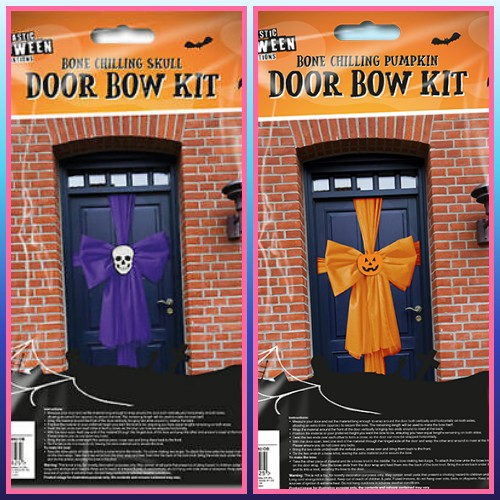 Halloween Door Bow