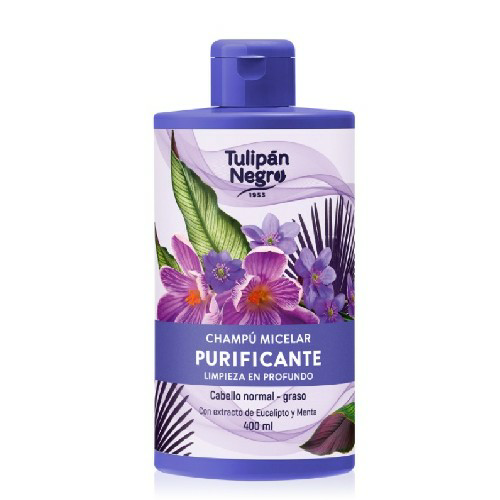 Tulipan Negro Micellar Shampoo 400ml - Purifying