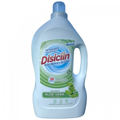 Disiclin Liquid Laundry Detergent Aloe Vera 52 Wash 2.86L