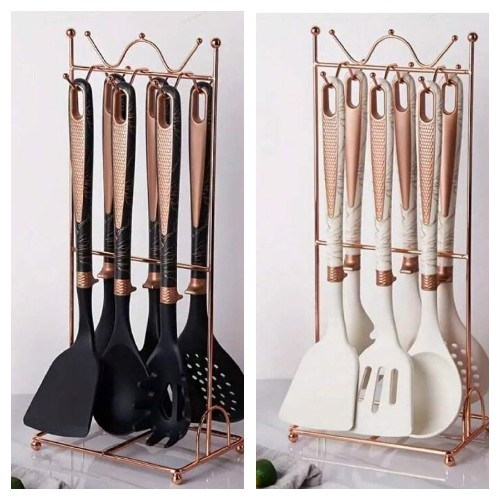 7pcs Silicone Kitchen Set 2 Colour Available