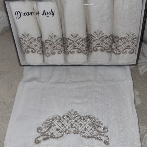 Turkish Small Towel Cream/Brown