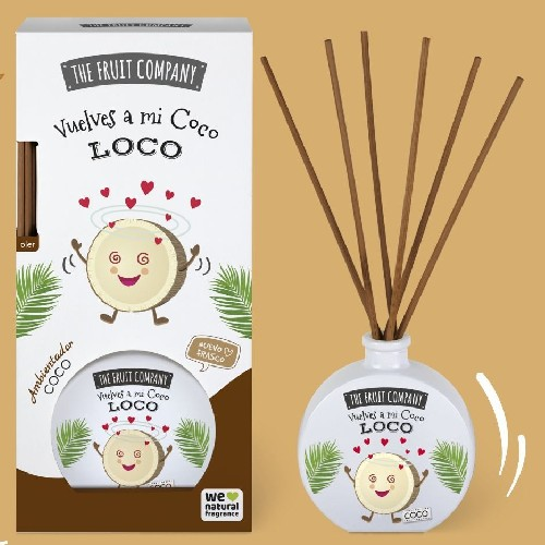 The Fruit Company - Mikado Air Freshener 40ml- Coco.