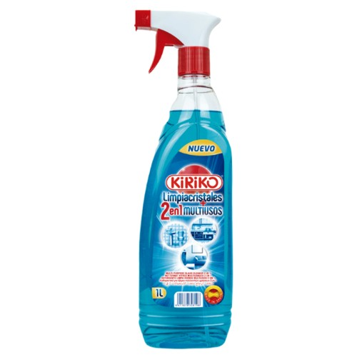 Kiriko Multipurpose 2 in 1 Glass Cleaner 1L