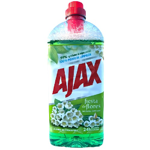 Ajax Floor and Surface Cleaner - Primavera / Spring Flowers 1.25L