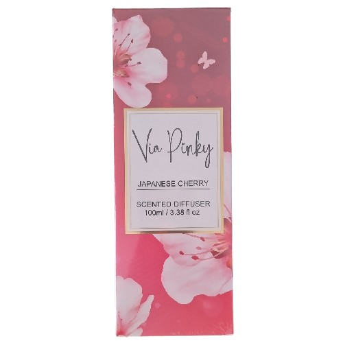Via Pinky Scented Diffuser 100ml Japanese Cherry
