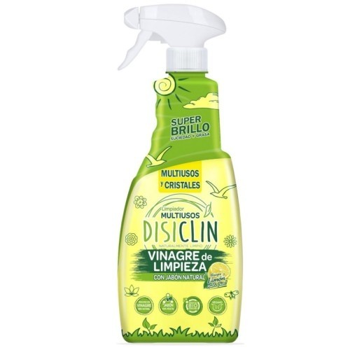 Disiclin White Vinegar & Lemon Multisurface & Glass Cleaner Spray 750ml