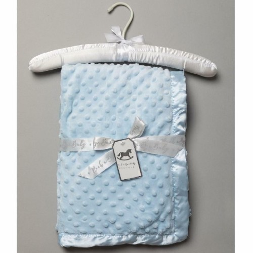Baby Blue Bobble Infants Blanket 75x75CM
