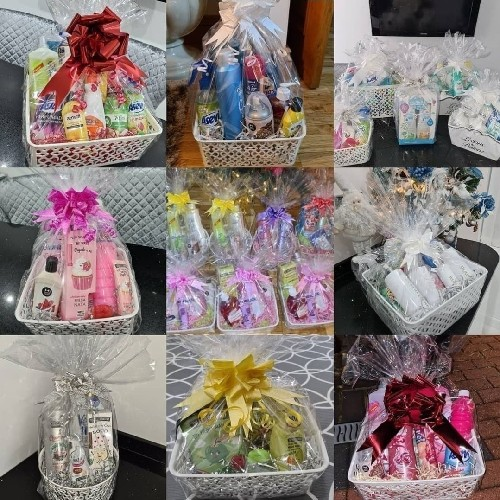 HAMPER WRAP (BASKET AND BOW)
