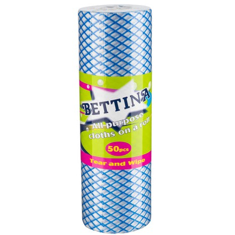 Bettina 50pc All Purpose Cloths Roll B310