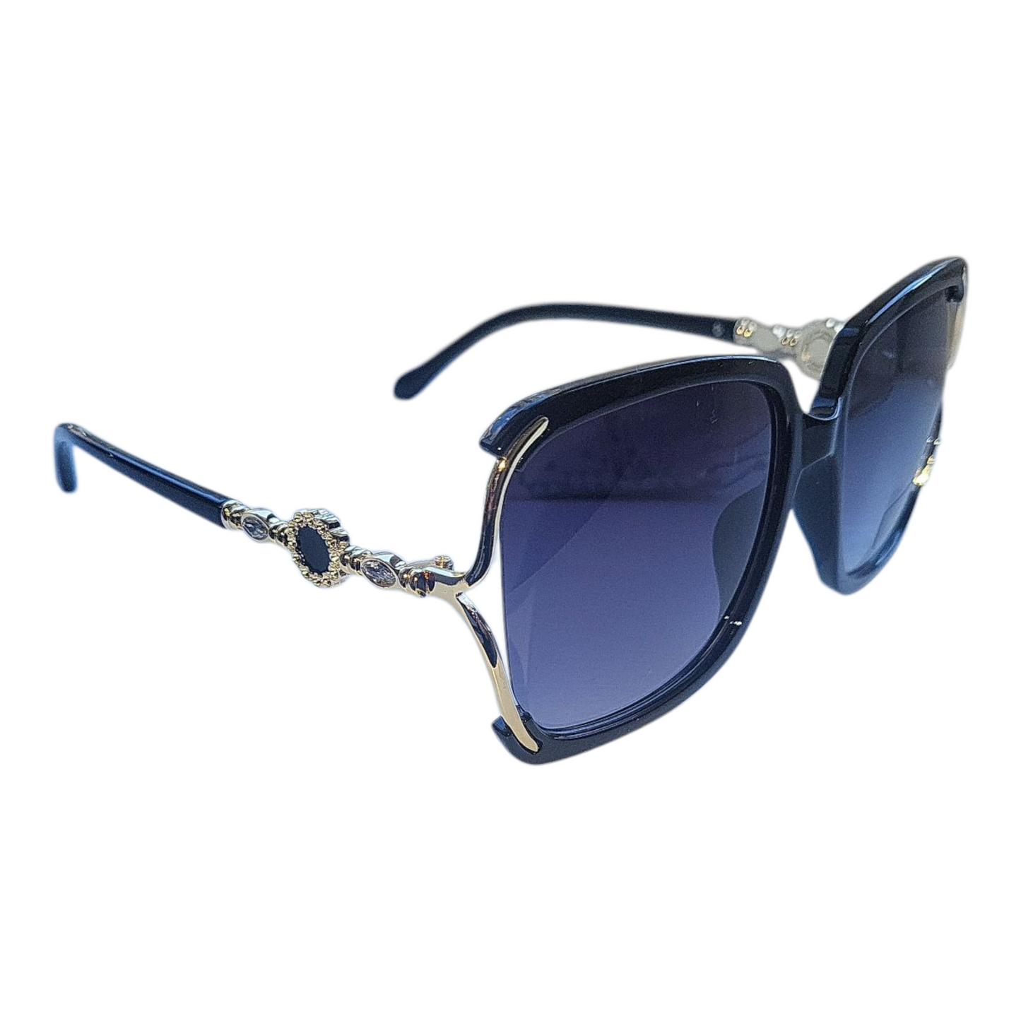 Women's Designer Sunglasses With Diamante Detailing- UV400 protection