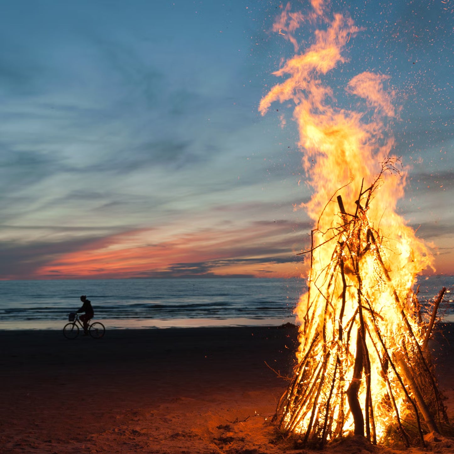 bon fire beach wax melt bar
