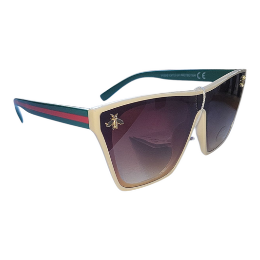 Women's Designer Bee Sunglasses- UV 400 Protection