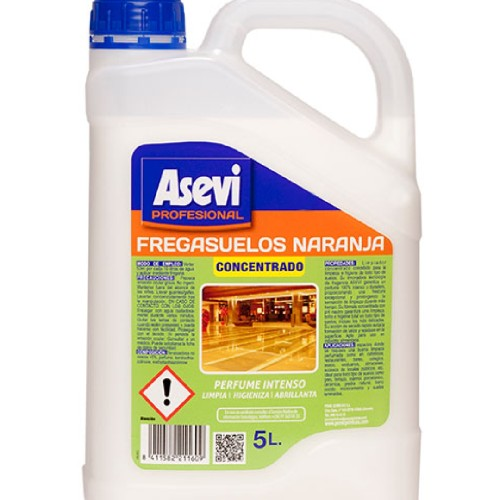 Asevi Profesional Floor Cleaner Orange 5l