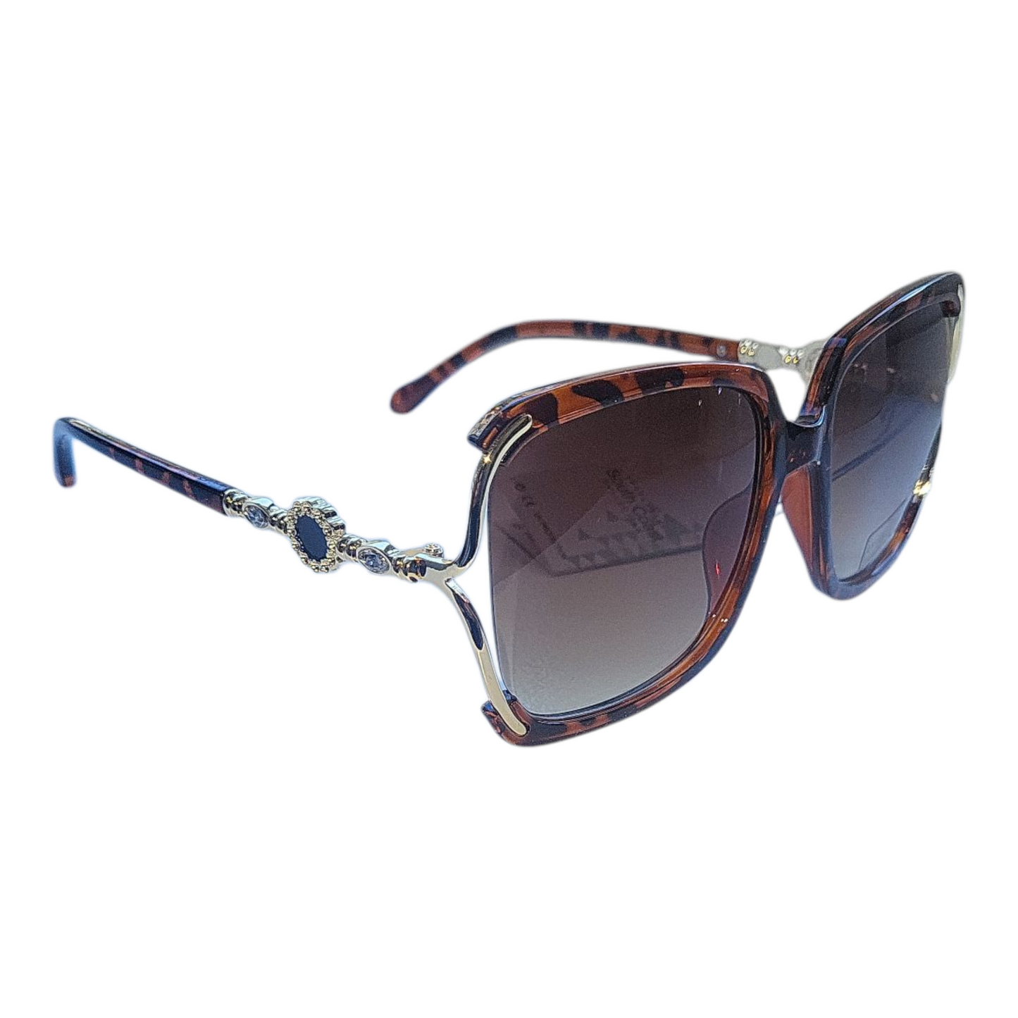 Women's Designer Sunglasses With Diamante Detailing- UV400 protection