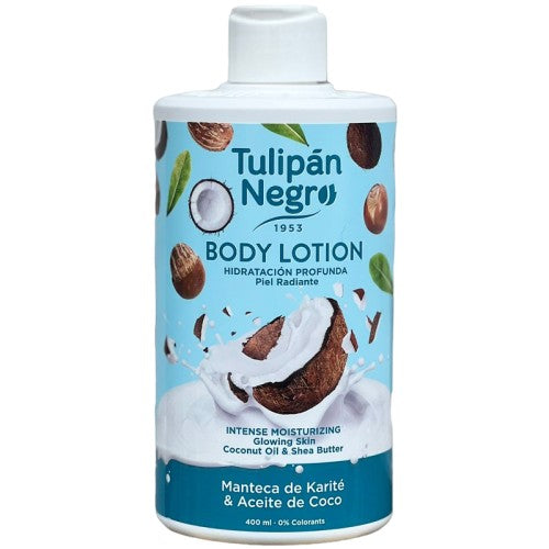 Tulipan Negro Body Lotion 400ml Coconut Oil and Shea Butter