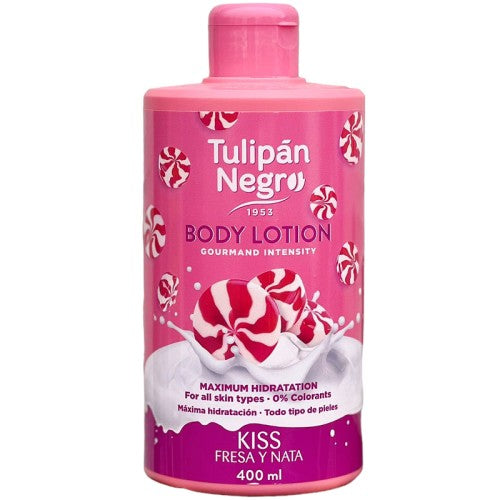 Tulipan Negro Body Lotion 400ml Strawberry and Cream