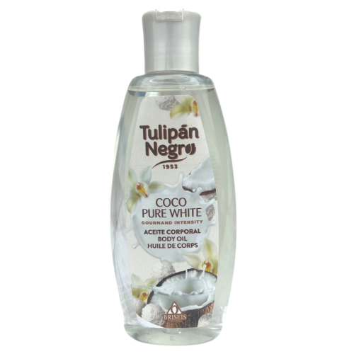 Tulipan Negro Body Oil 200ml - Coconut Pure White