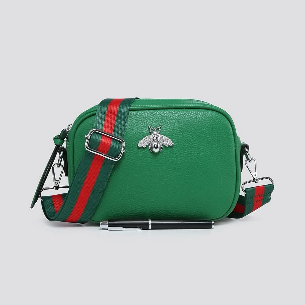 Women's Rectangle Bee Bag With Long Strap