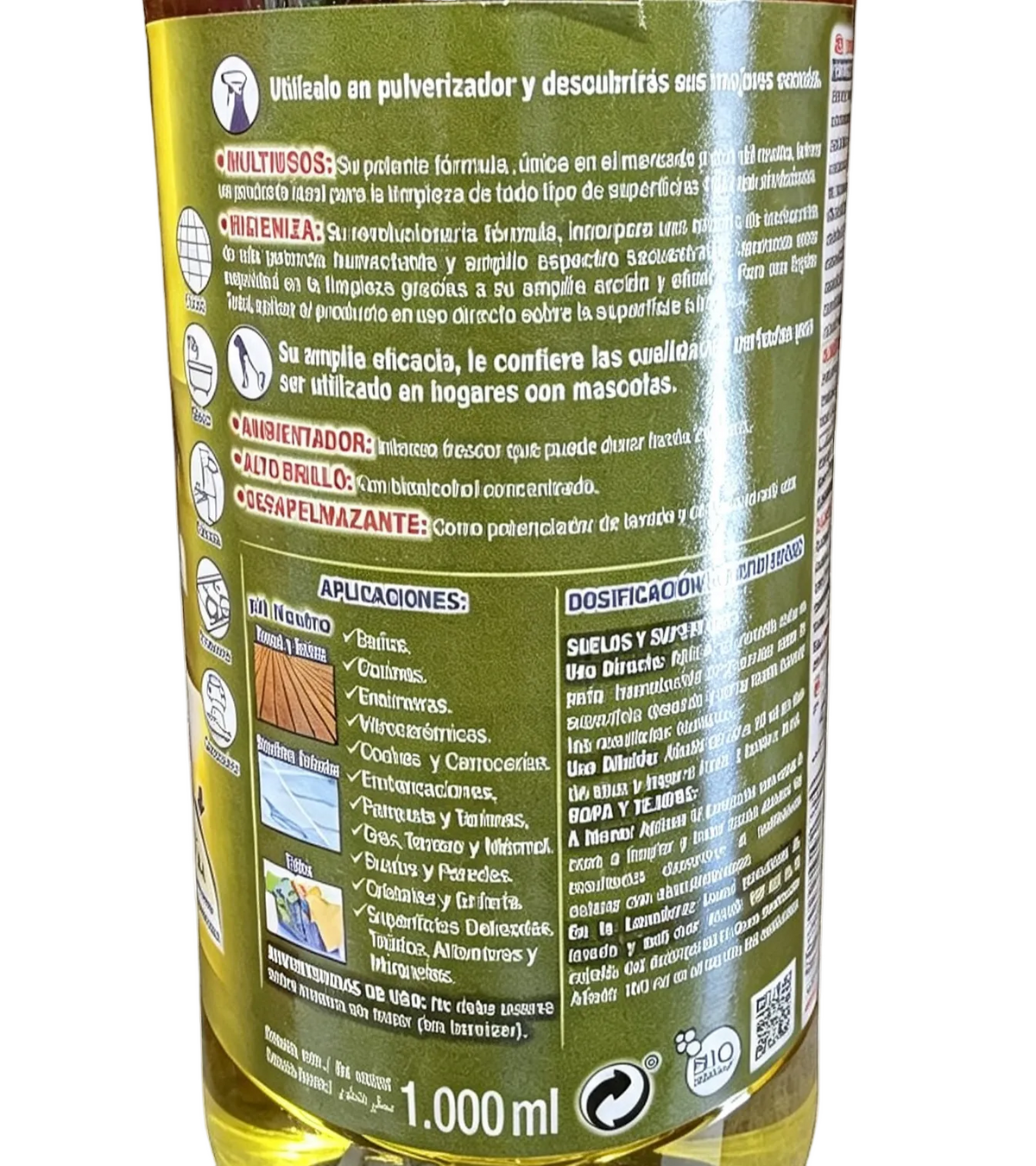 Disiclin Floor & Multipurpose Cleaner 1 Litre - Citronella Hygiene Total