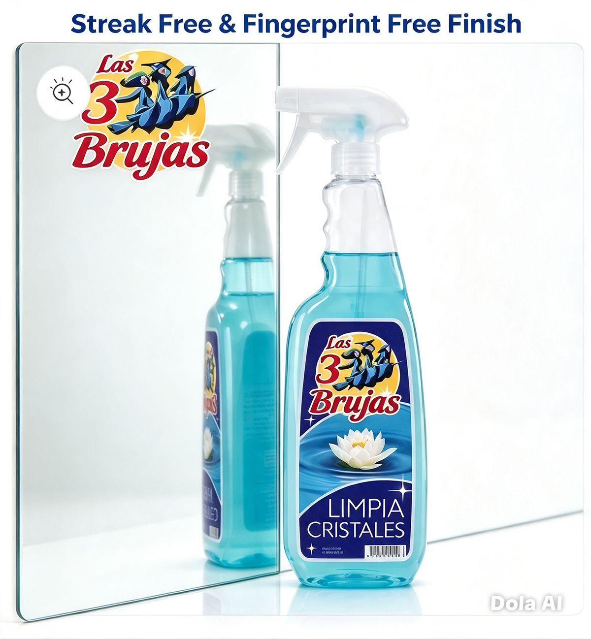 3 Witches Glass And Mirror Cleaner 750ml