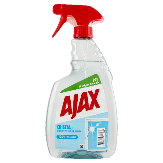 AJAX DEGREASER CRYSTAL GLASS AMMONIA SPRAY 750 ML