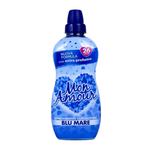 MON AMOUR SOFTENER CONCENTRATED BLUE SEA 26 WASHES 650 ML