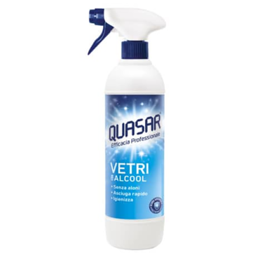 QUASAR DEGREASER GLASS SPRAY 580 ML