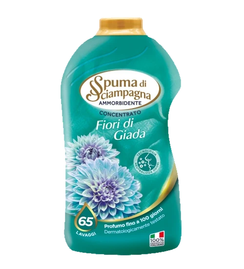 SPUMA DI SCIAMPAGNA SOFTENER CONCENTRATED GREEN FIORI DI GIADA 65 WASHES 1.3 LT