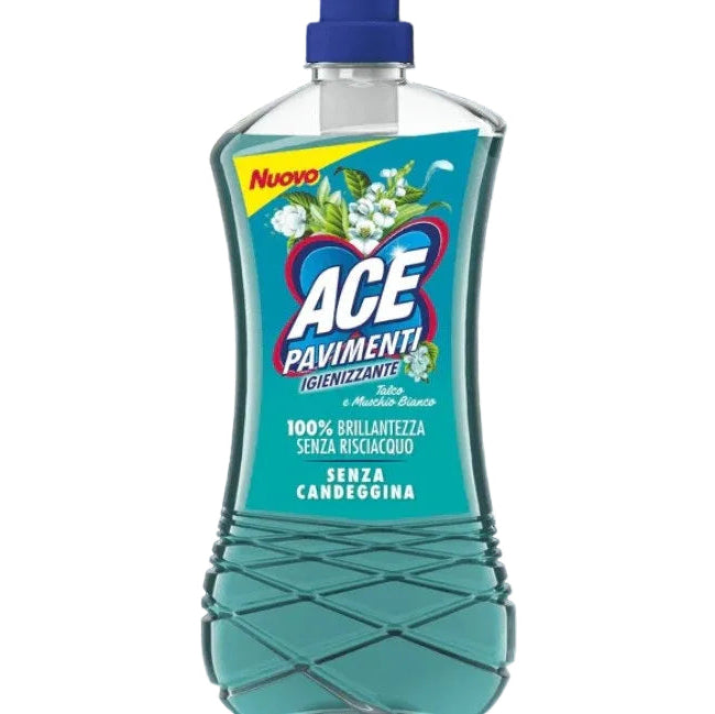 ACE FLOOR DETERGENTS PAVIMENTI SANITISING TALC 1 LT
