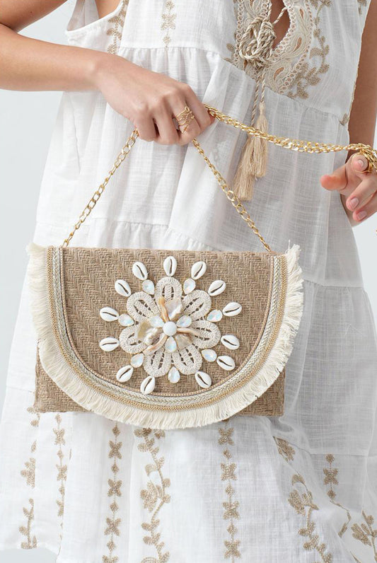 Women's Clutch Bag With Detail
