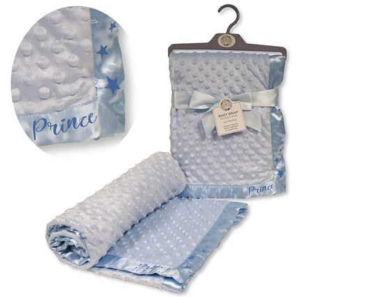 Baby Bobble Infants Blanket 75x100cm-Baby Blue